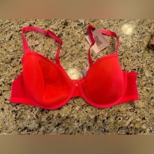 Savage X Fenty Red Underwire T-Shirt Bra